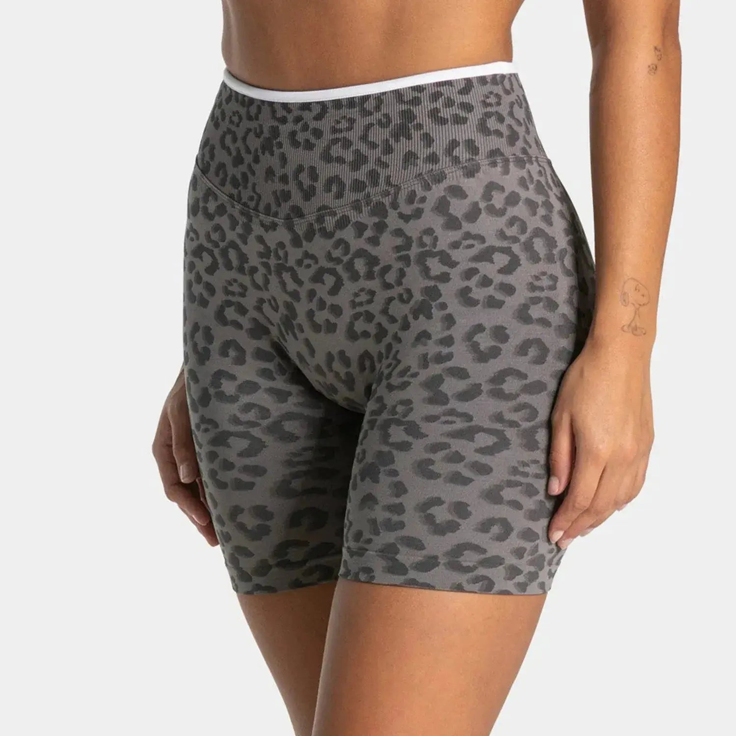 Legging Fauve imprimé léopard taille haute ROYLES