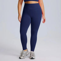 Ensemble Fitness Femme Grande Taille 3 Pièces - Soutien-Gorge, Legging et Veste