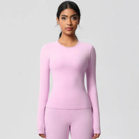 Ensemble Yoga Femme 2 Pièces Sans Manches Col Halter Côtelé Sans Couture - Y3530118