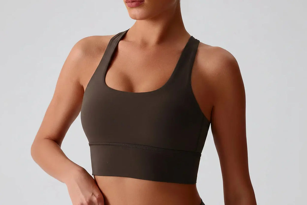 Ensemble Yoga Femme 2 Pièces - Soutien-Gorge Dos Croisé et Legging Taille Haute - JYTZ8697