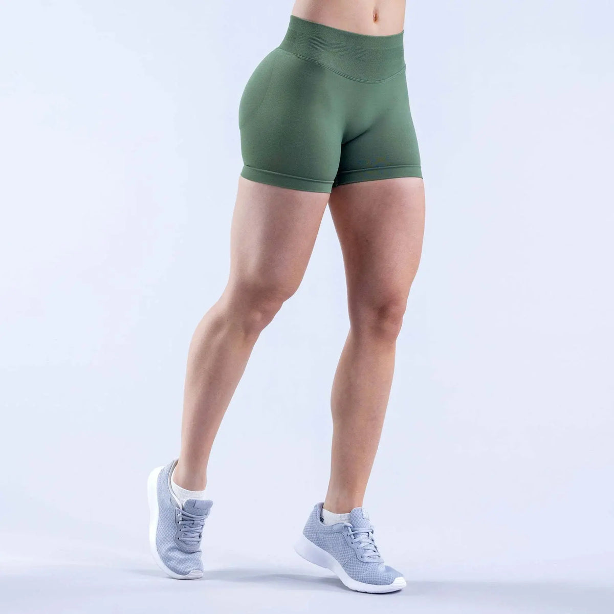 Short de Sport Femme Taille Haute Sans Couture - JY5296