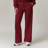 Ensemble Sport Femme 4 Pièces - Débardeur, Sweat à Capuche, Haut à Manches Longues et Pantalon Jogger - Joyyoung