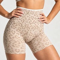 Ensemble Yoga Femme 2 Pièces Bloc Couleur Léopard Sans Couture - New Trend