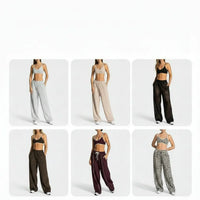 Ensemble de Sport Imprimé Léopard pour Femme