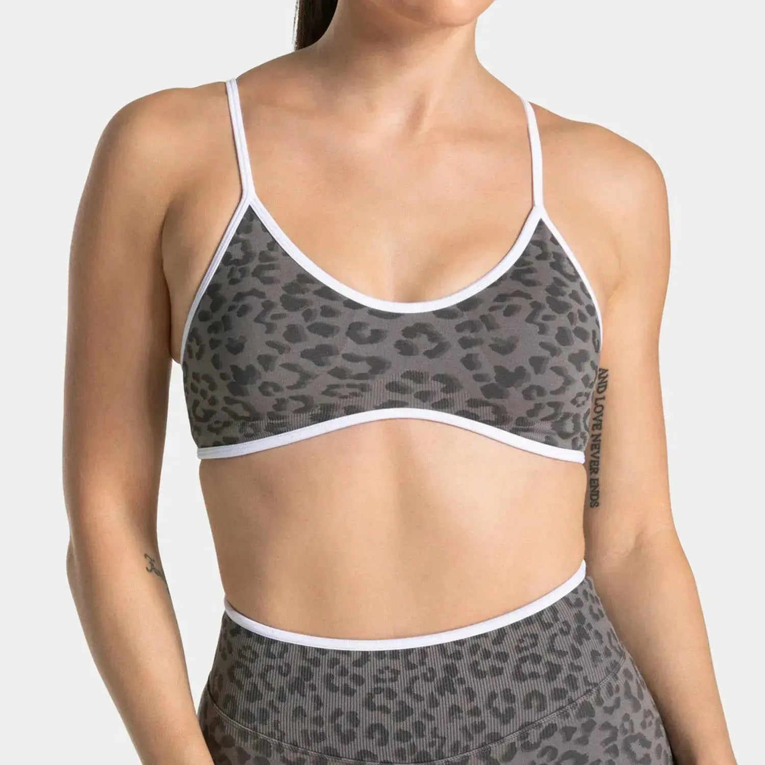 Legging Fauve imprimé léopard taille haute ROYLES