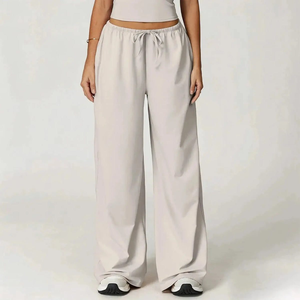 Pantalon Asymétrie jambe large taille haute ROYLES