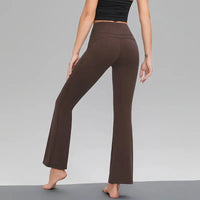 Legging Yoga Femme Taille Haute Évasé - Effet Galbant et Contrôle Abdominal