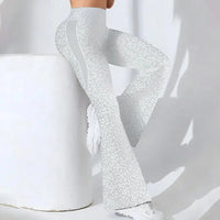 Legging Léopard Taille Haute Femme - Automne Hiver
