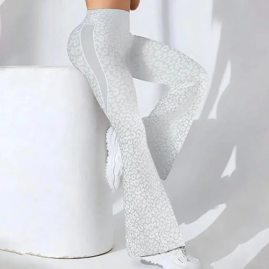 Legging Léopard Taille Haute Femme - Automne Hiver