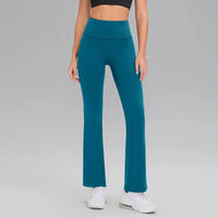 Legging Yoga Femme Taille Haute Évasé - Effet Galbant et Contrôle Abdominal