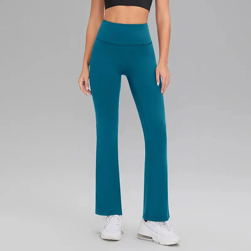 Legging Yoga Femme Taille Haute Évasé - Effet Galbant et Contrôle Abdominal