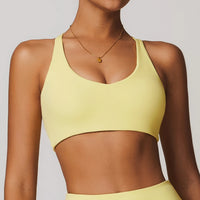 Soutien-Gorge Yoga Femme Dos Nu Bretelles Ajustables - WX5300