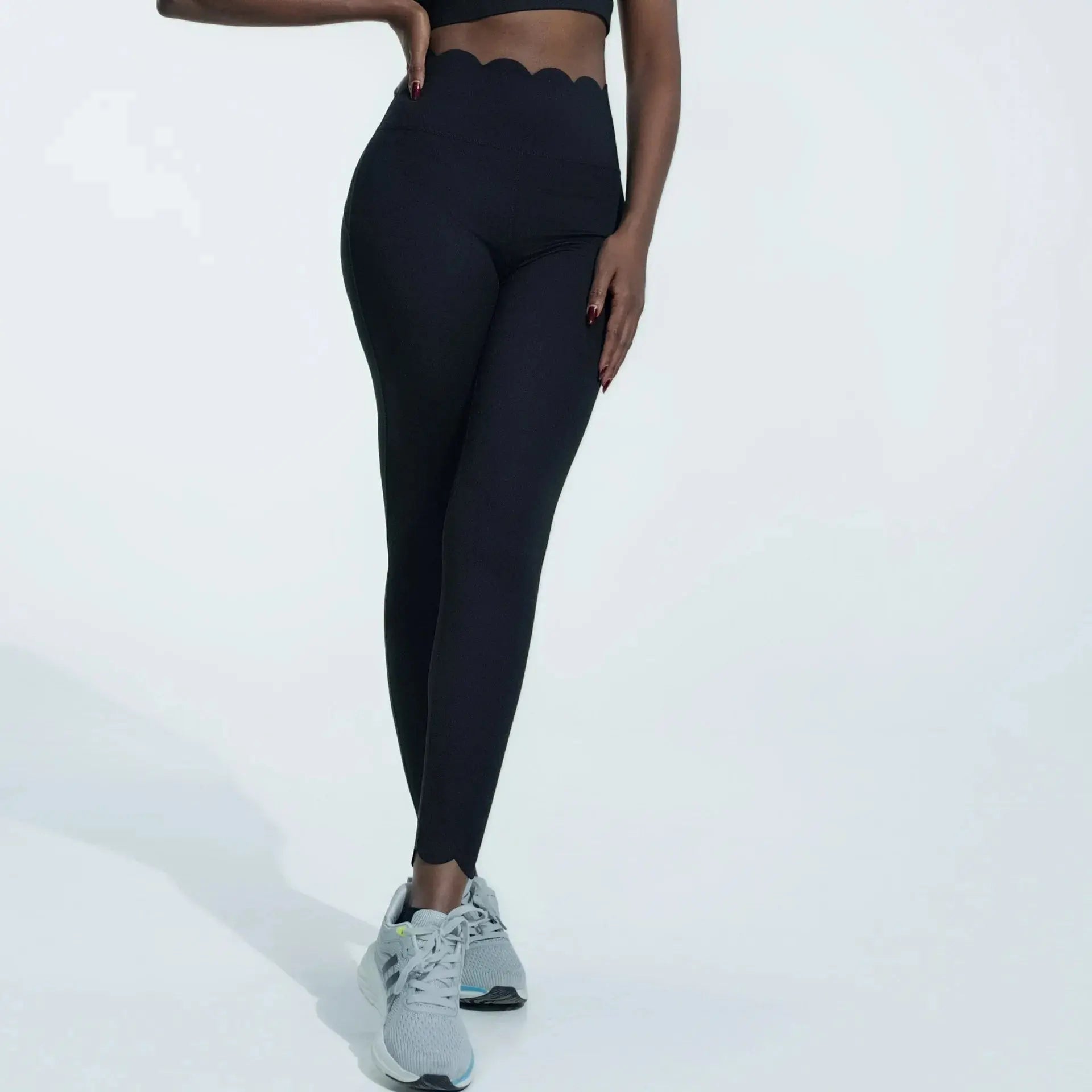 Ensemble Yoga Femme 2 Pièces - Débardeur Dos Nu et Legging Taille Haute - FNK-8807