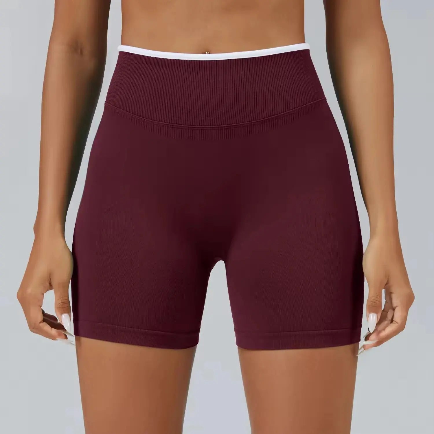 Ensemble Yoga Femme 2 Pièces Bloc Couleur Léopard Sans Couture - New Trend