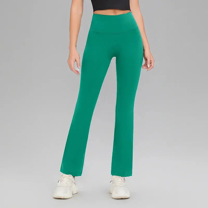 Legging Yoga Femme Taille Haute Évasé - Effet Galbant et Contrôle Abdominal
