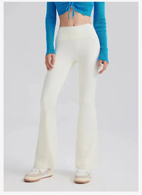 Legging Yoga Femme Taille Haute Évasé - Effet Galbant et Contrôle Abdominal