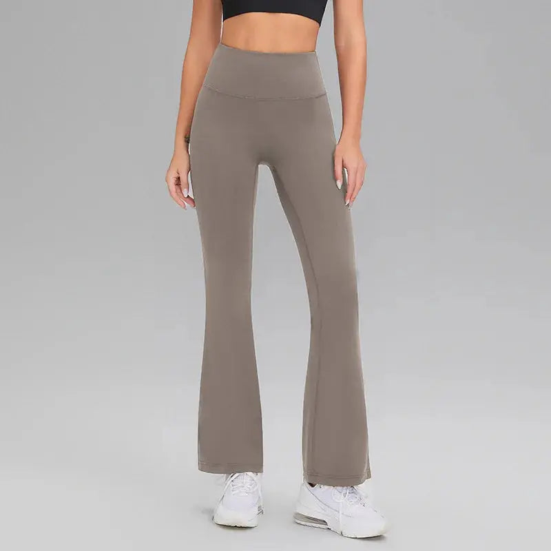 Legging Yoga Femme Taille Haute Évasé - Effet Galbant et Contrôle Abdominal