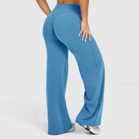 Legging Yoga Femme Jambe Large Taille Haute Contrôle Ventre - YK1339-RX