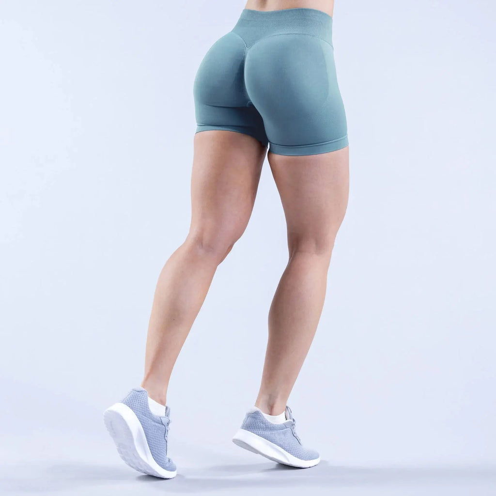 Short de Sport Femme Taille Haute Sans Couture - JY5296