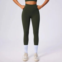 Legging Taille Haute Femme avec Poches Latérales - Extensible 4 Sens