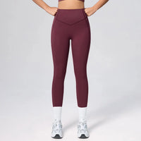 Legging Taille Haute Femme avec Poches Latérales - Extensible 4 Sens