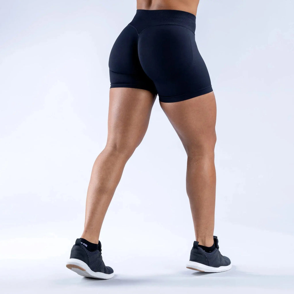 Short de Sport Femme Taille Haute Sans Couture - JY5296