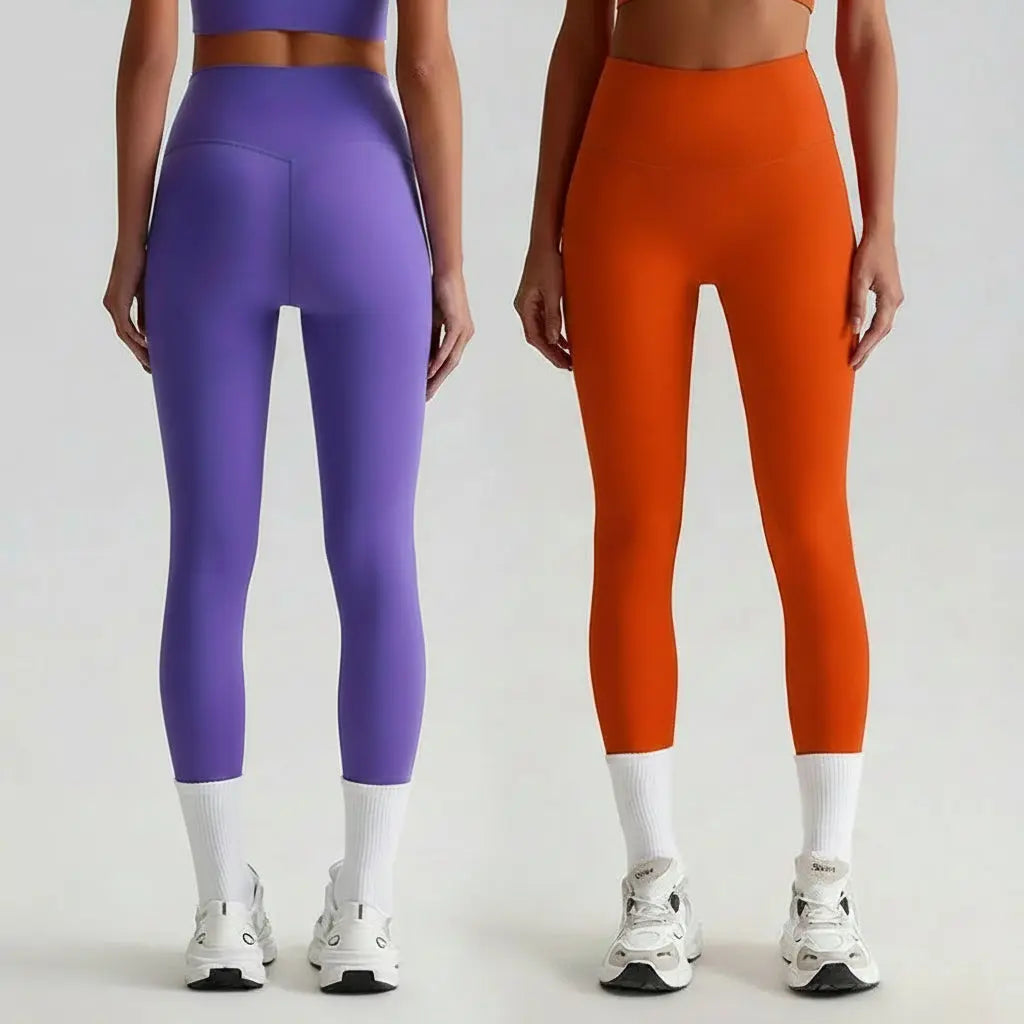 Ensemble Yoga Femme 2 Pièces - Soutien-Gorge Dos Croisé et Legging Taille Haute - JYTZ8697