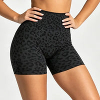 Ensemble Yoga Femme 2 Pièces Bloc Couleur Léopard Sans Couture - New Trend