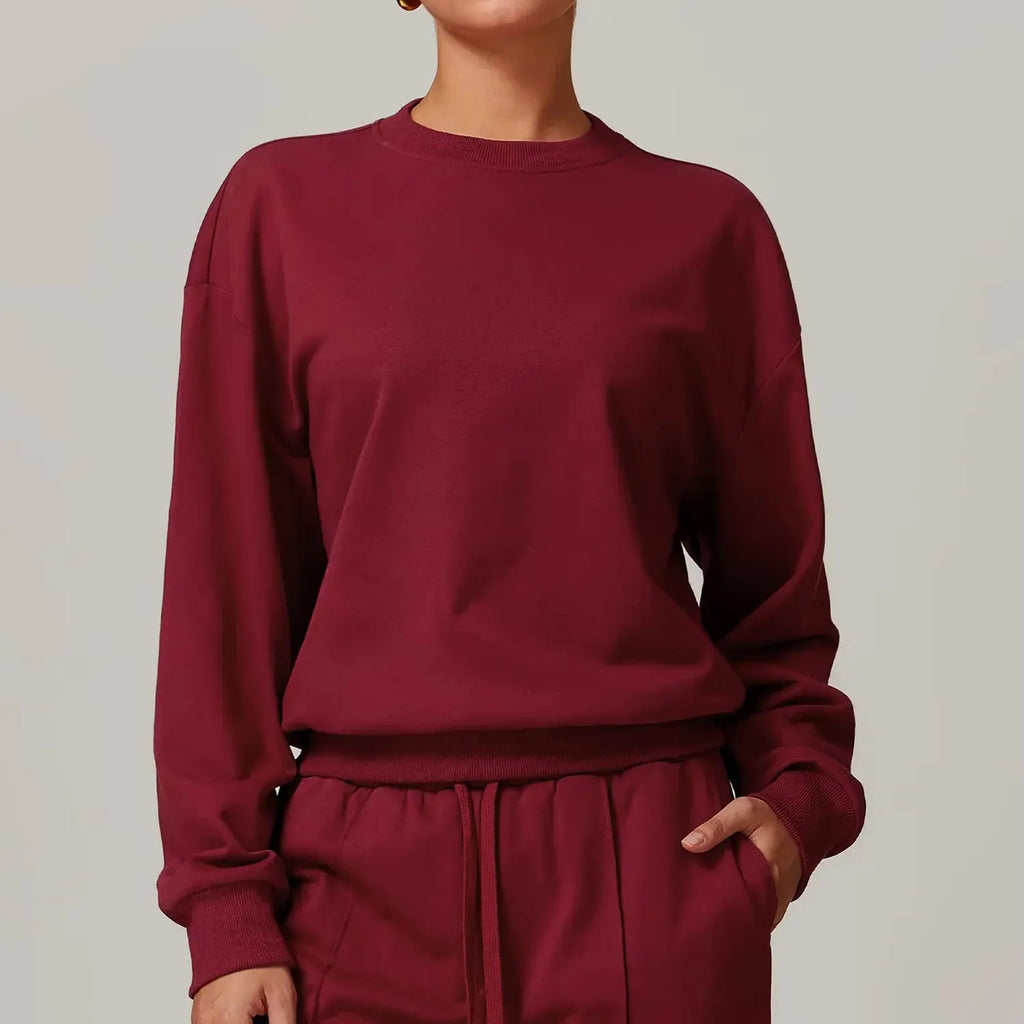 Ensemble Sport Femme 4 Pièces - Débardeur, Sweat à Capuche, Haut à Manches Longues et Pantalon Jogger - Joyyoung