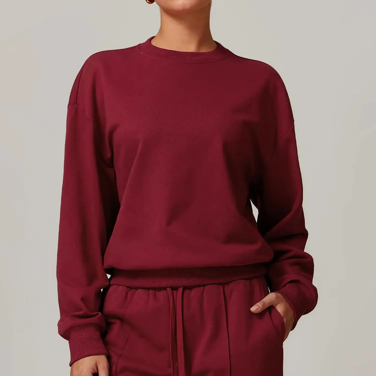 Ensemble Sport Femme 4 Pièces - Débardeur, Sweat à Capuche, Haut à Manches Longues et Pantalon Jogger - Joyyoung