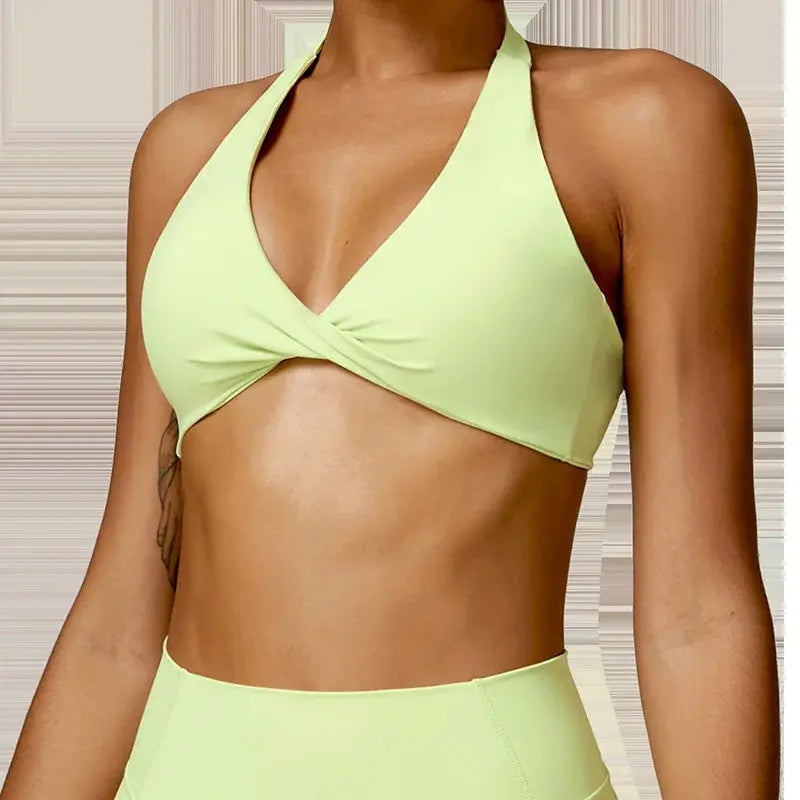 Ensemble Yoga Femme 2 Pièces Manches Longues Respirant Taille Haute - CCX8503