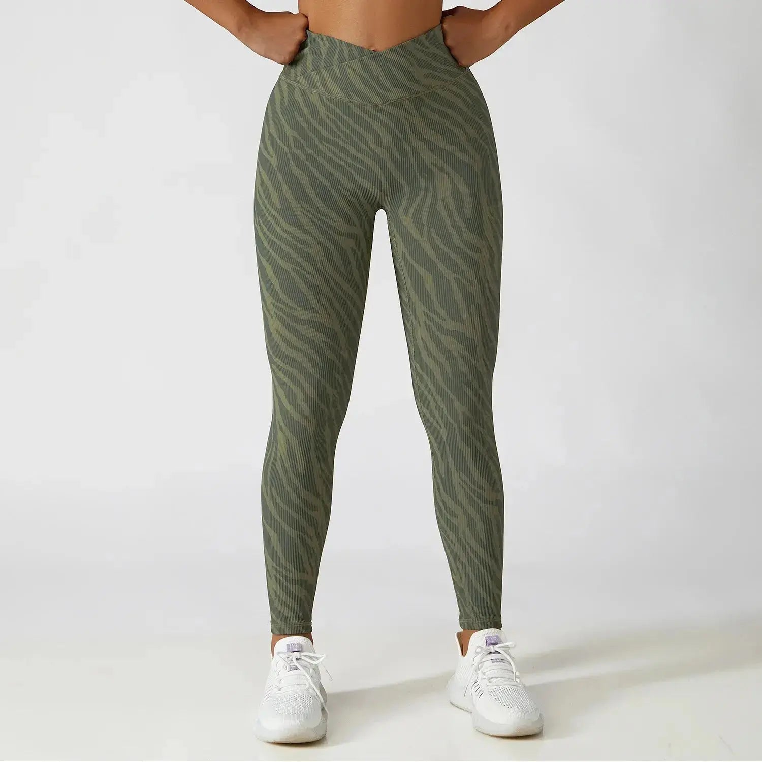 Legging Panthère côtelé imprimé léopard ROYLES