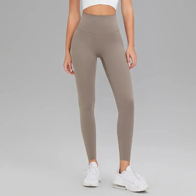 Legging Yoga Femme Taille Haute Contrôle Abdominal - Doux et Extensible