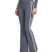 Legging Yoga Femme Taille Haute Slim Fit Rayé Respirant - DWPS124105
