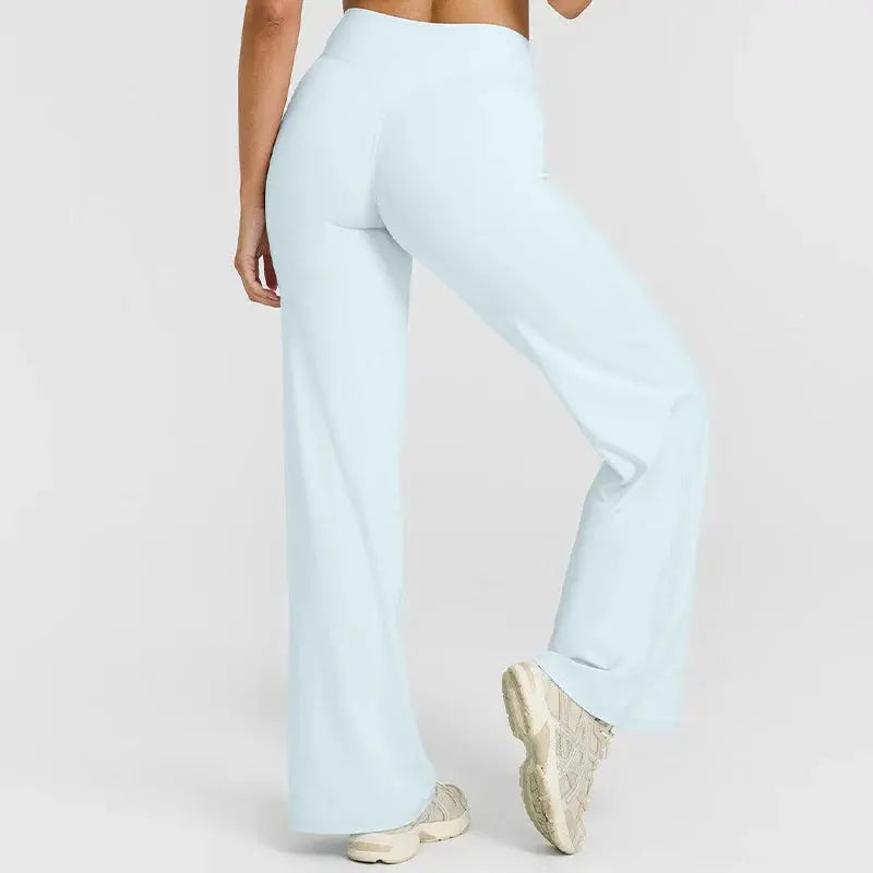 Legging Yoga Femme Jambe Large Taille Haute Contrôle Ventre - YK1339-RX