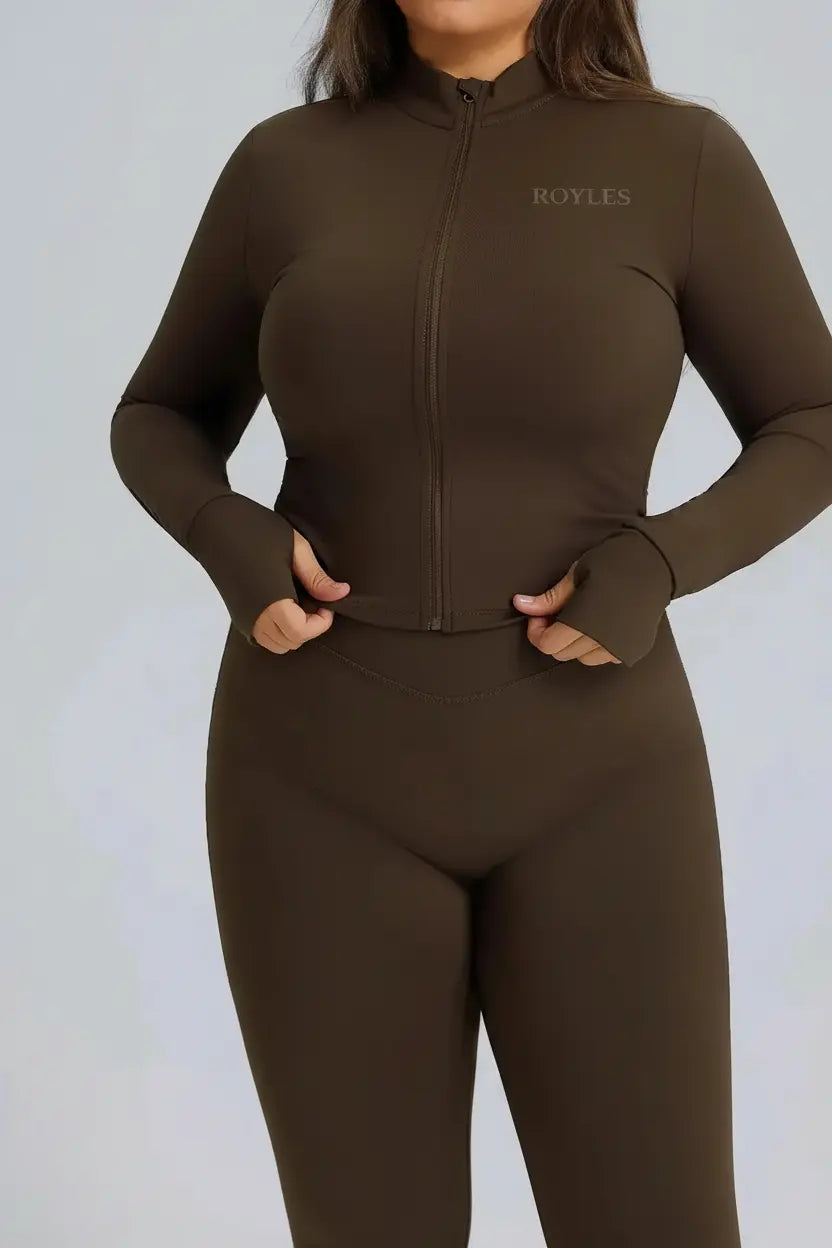 Veste Curve — Cache-Pouces