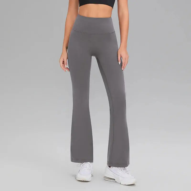 Legging Yoga Femme Taille Haute Évasé - Effet Galbant et Contrôle Abdominal