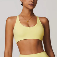 Soutien-Gorge Yoga Femme Dos Nu Bretelles Ajustables - WX5300