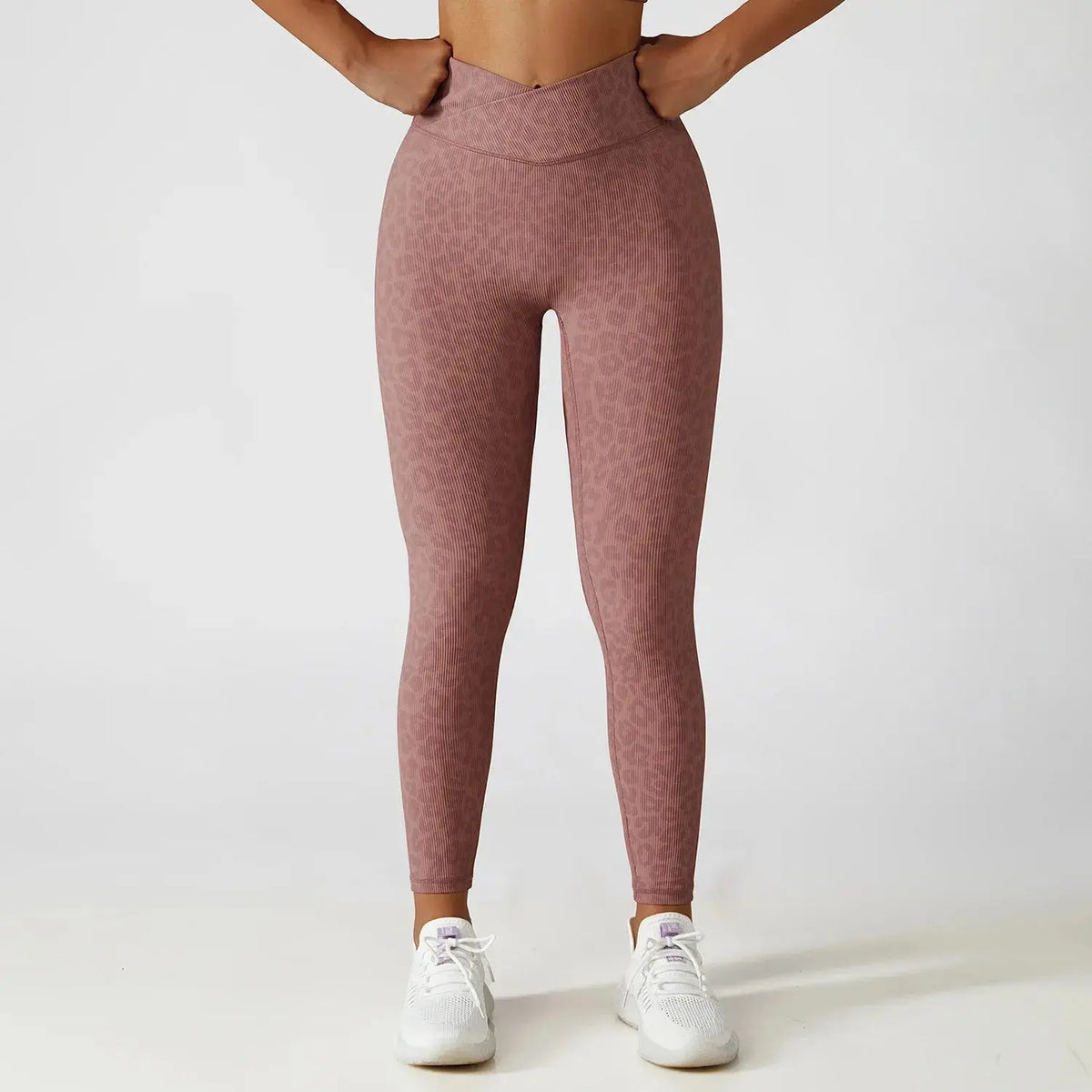 Legging Panthère côtelé imprimé léopard ROYLES