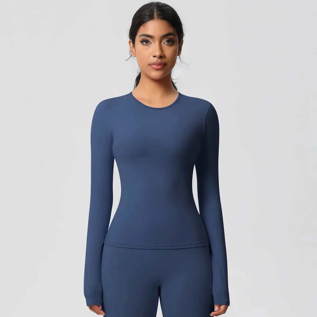 Ensemble Yoga Femme 2 Pièces Sans Manches Col Halter Côtelé Sans Couture - Y3530118