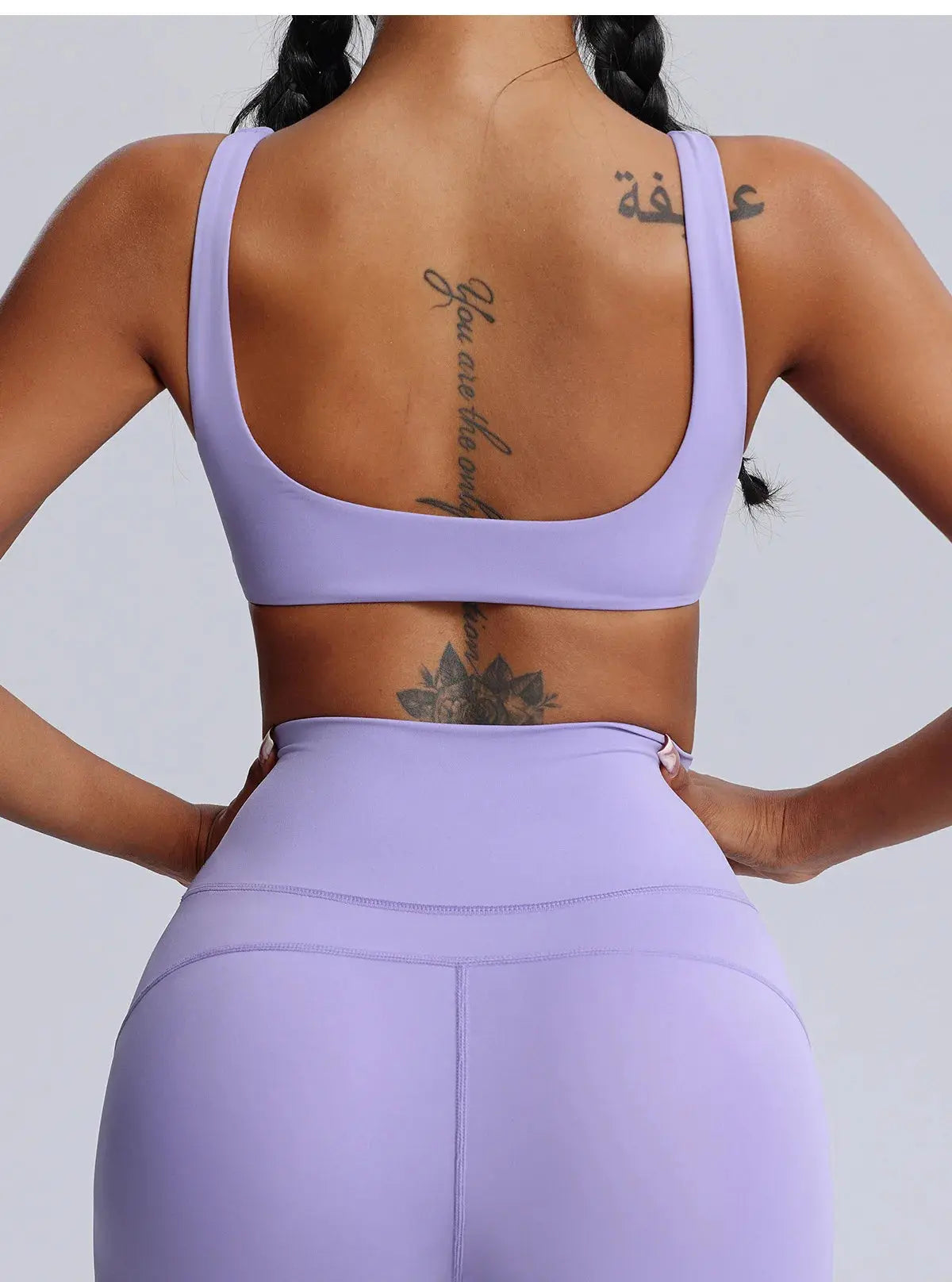 Soutien-Gorge de Sport Femme Sans Couture à Soutien Élevé - Dos Nu et Séchage Rapide